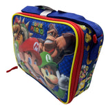 Super Mario Luigi Bowser Donkey Kong Insulated Lunch Bag Box