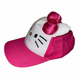Hello Kitty Baseball Cap Hat with Pink Ribbon by Sanrio
