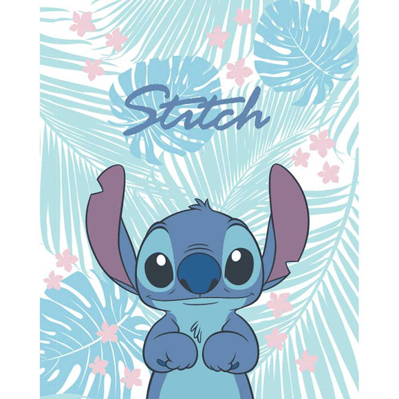 Stitch Aloha Baby Raschel Blanket Adventure 40
