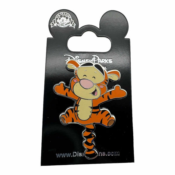 Disney Parks Winnie The Pooh Tigger Trading Pin Collectible