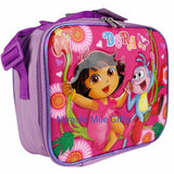 Dora The Explorer with Boots Insulated Lunch Daisy Purple Bag Box