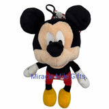 Mickey Mouse Plush Doll 9" with Clip and Zipper Pocket