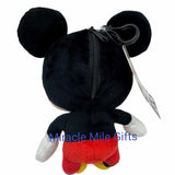 Mickey Mouse Plush Doll 9" with Clip and Zipper Pocket