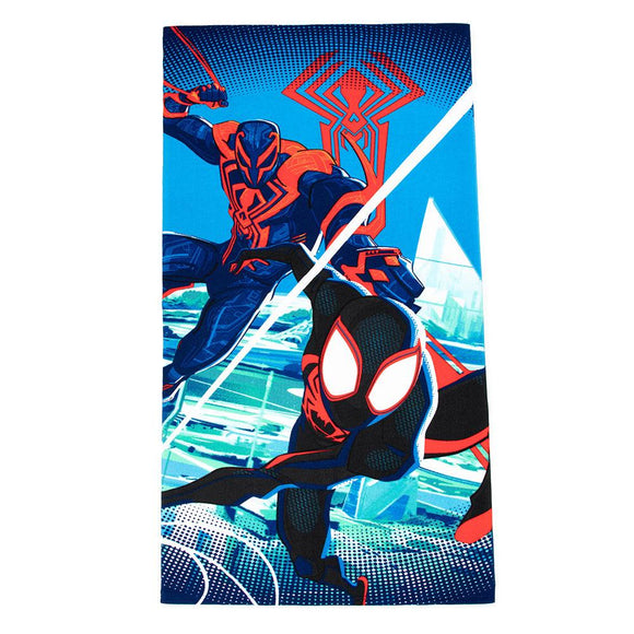 Spider-Man Across the Spider-Verse Beach Bath Pool Towel 27 in x 54 in by Marvel