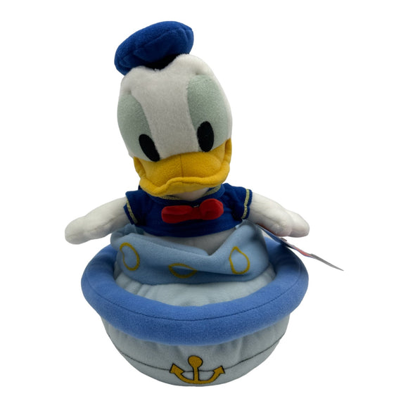 Disney Donald Duck Boat Ride Soft Plush Doll Toy