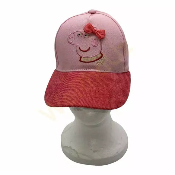 Peppa Pig Pink Cap Hat for Toddler Kids Girls
