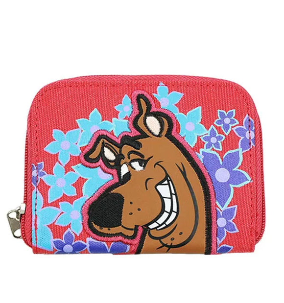 Scooby Doo Zip Wallet Purse Unisex Red Kids /Teen /Adult