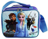 Disney Frozen- Insulated Lunch Bag with Adjustable Shoulder Straps - Magical Nature - A17305 - Miracle Mile Gifts