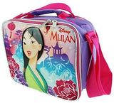 Disney Princess - Mulan Insulated Lunch Box With Adjustable Shoulder Straps - Pretty and Brave - A17322 - Miracle Mile Gifts