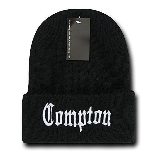 Nothing Nowhere City Compton Beanies, Black 2 - Miracle Mile Gifts