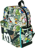 Mickey Mouse 12" Deluxe Oversize Print Daypack - A21376