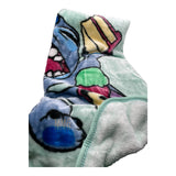 Stitch Happy Place Baby Raschel Soft Blanket 43.5" x 55" by Disney