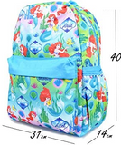 Disney The Little Mermaid Large 16" All Print Backpack - Miracle Mile Gifts
