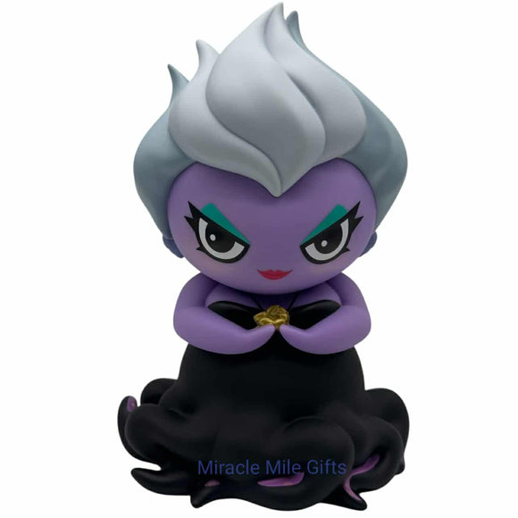 Ursula Villain PVC Coin Piggy Bank 10.5 Inches -NEW