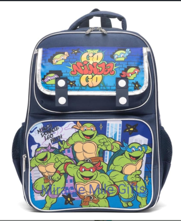 Teenage Mutant Ninja Turtle TMNT Large 16” School Backpack