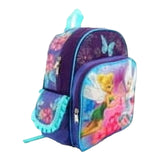 Tinkerbell Pixie Dust Purple 12" Small Backpack