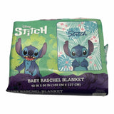 Stitch Aloha Baby Raschel Blanket Adventure 40" x 50" by Disney