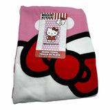 Hello Kitty Polka Dots Pink Beach Bath Pool Towel 27 in x 54 in by Sanrio
