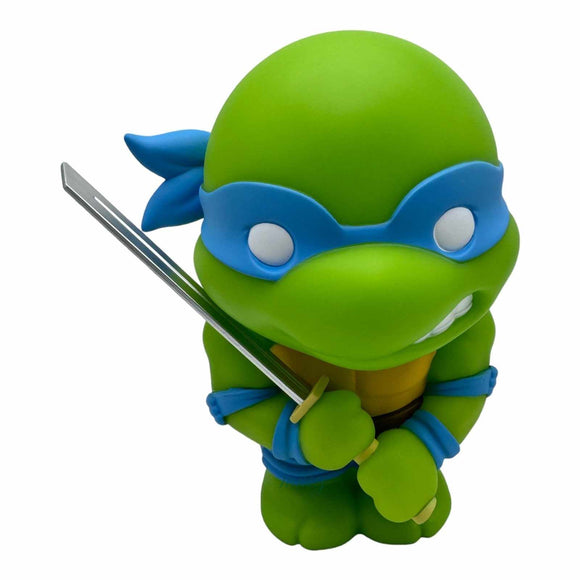 TMNT Teenage Mutant Ninja Turtle Leonardo Figural Coin Bank