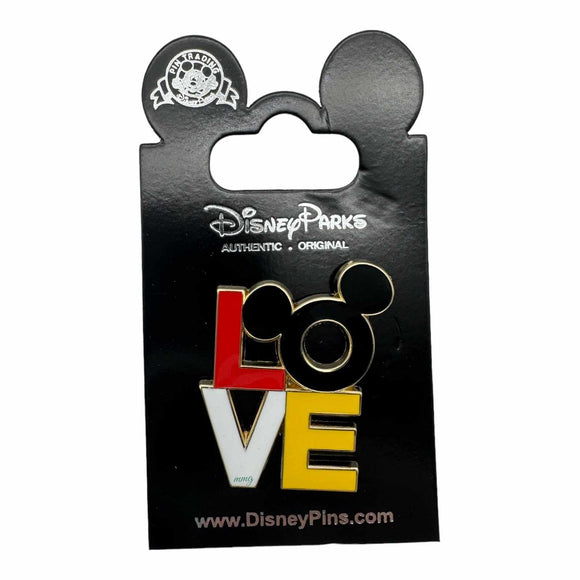 Disney Parks Mickey Mouse Love Trading Pin Collectible