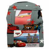 Lightning McQueen Cars Tow Mater Let's Drive Hooded Poncho Towel for Bath Beach Pool by Disney