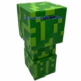 Minecraft Creeper Figural PVC Coin Piggy Bank 8.5 Inches