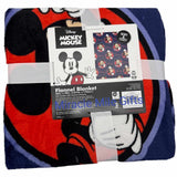 Mighty Mickey Mouse  For Joy Soft Flannel Blanket 50" x 70"