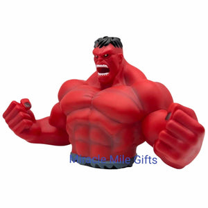 Hulk Red Figural PVC Coin Bank by Marvel
