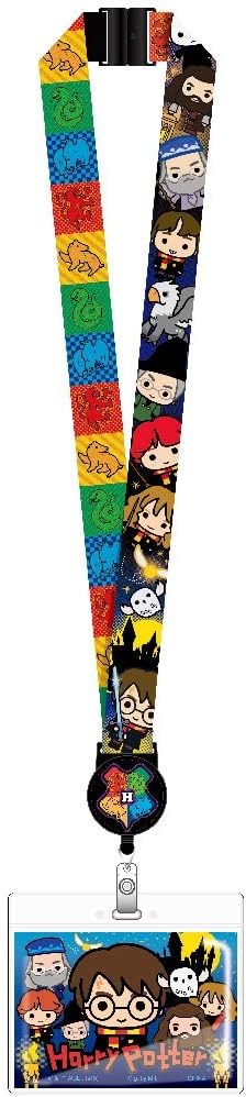 Harry Potter Lanyard with Retractable Card Holder
