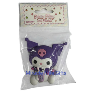 Sanrio Kuromi with Drink Boba 3D Magnet