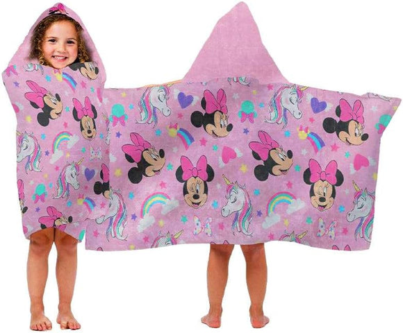Minnie Mouse Silk Touch Flannel Hooded Throws 30