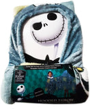 Nightmare Before Christmas Jack & Sally 30"x50" Silk Touch Flannel Hooded Throws by Disney
