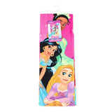 Princess Ariel Belle Cinderella Jasmine Rapunzel Tiana Beach Bath Pool Towel 27" x 54"