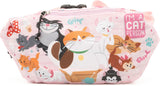 Cats Crossbody Belt Bag Hip Bag Lightweight by Disney