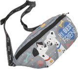 Dogs Crossbody Belt Bag Hip Bag Lightweight by Disney