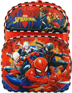 Spider-Man Miles Morales Large 16" 3D EVA School Backpack