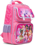 Princess Ariel Cinderella Jasmine Belle Moana Tiana Large School Backpack