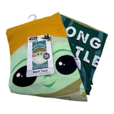 Star Wars Mandalorian The Force Beach Bath Pool Towel 27 in x 54 in