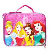 Princess Lunch Cinderella Sleeping Beauty Belle Ariel Insulated Lunch Bag