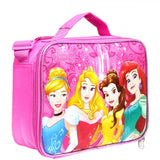 Princess Lunch Cinderella Sleeping Beauty Belle Ariel Insulated Lunch Bag