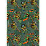 Teenage Mutant Ninja Turtle TMNT Boys Soft Flannel Blanket 50" x70"