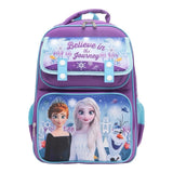 Frozen Anna Elsa Believe Large 16" School Backpack