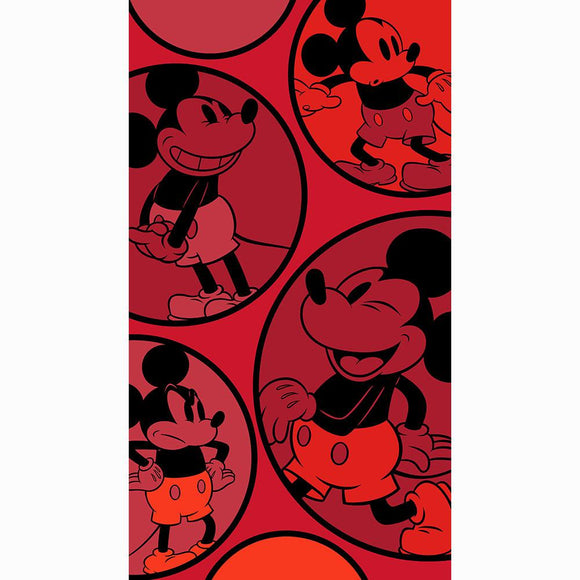 Mickey Mouse Crazy Circle OVERSIZED Beach Towel 40
