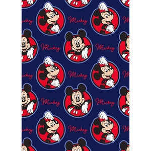 Mighty Mickey Mouse  For Joy Soft Flannel Blanket 50" x 70"