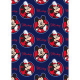 Mighty Mickey Mouse  For Joy Soft Flannel Blanket 50" x 70"