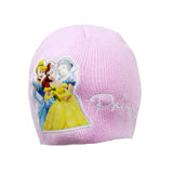 Disney Princess 3 Piece Beanie Scarf Gloves Cinderella Belle Snow White