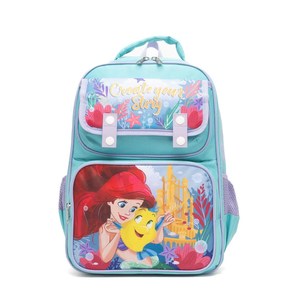 Little Mermaid Ariel Create Your Story 16” Large School Backpack