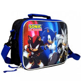 Sonic The Hedgehog with Shadow Silver Insulated Lunch Box Bag