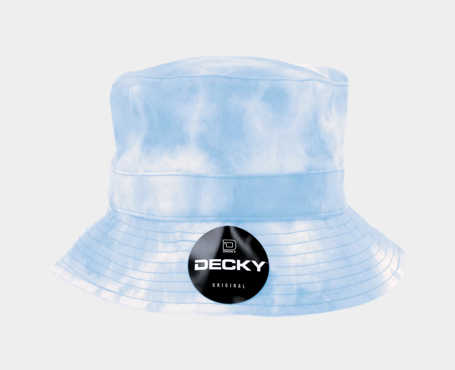 Bucket Hat Bandana DECKY White Paisley Bucket Hat In Size L/XL