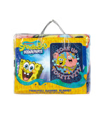 Spongebob Squarepants With Patrick Positivity Twin/Full Raschel Blanket 55" x 75 "